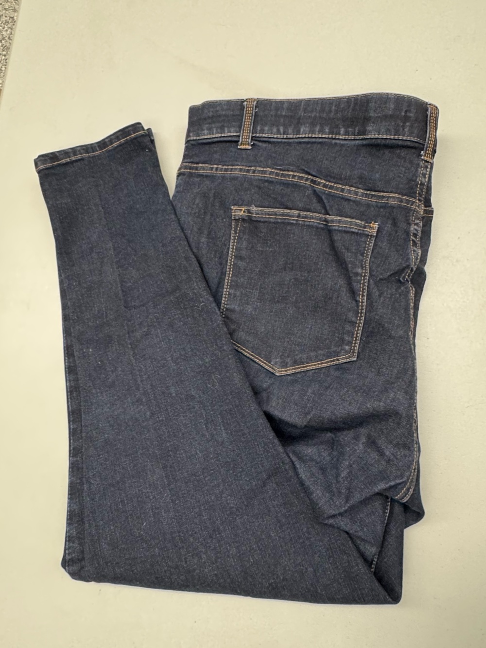 LuLaRoe Women's Skinny Jeans Dark Blue Denim tummy control magic waistband 20/40